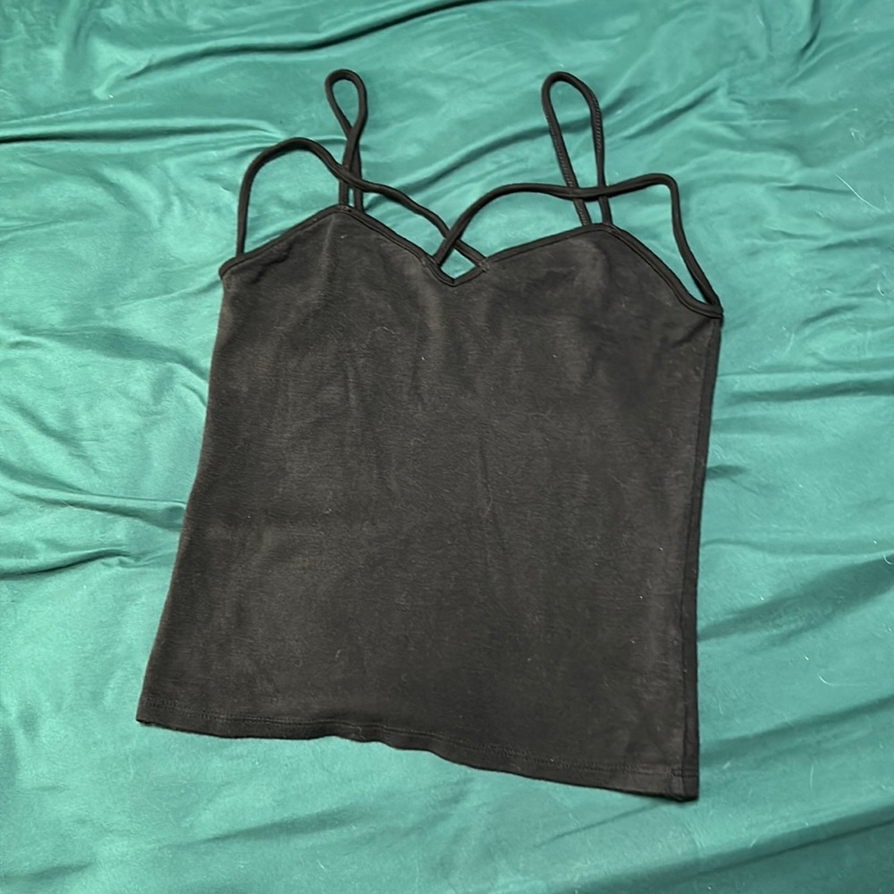 Black Design Brandy Melville Tank Top